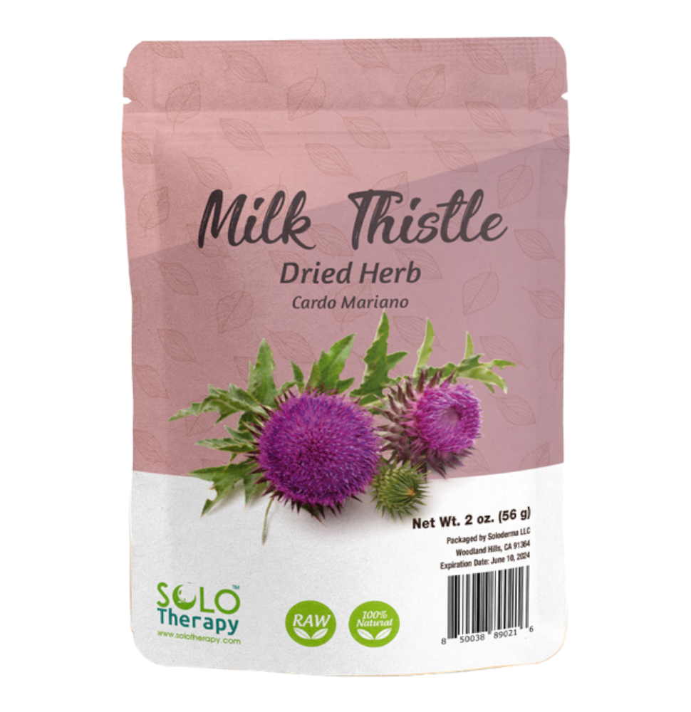 Cardo Mariano Milk Thistle Tea Packaging