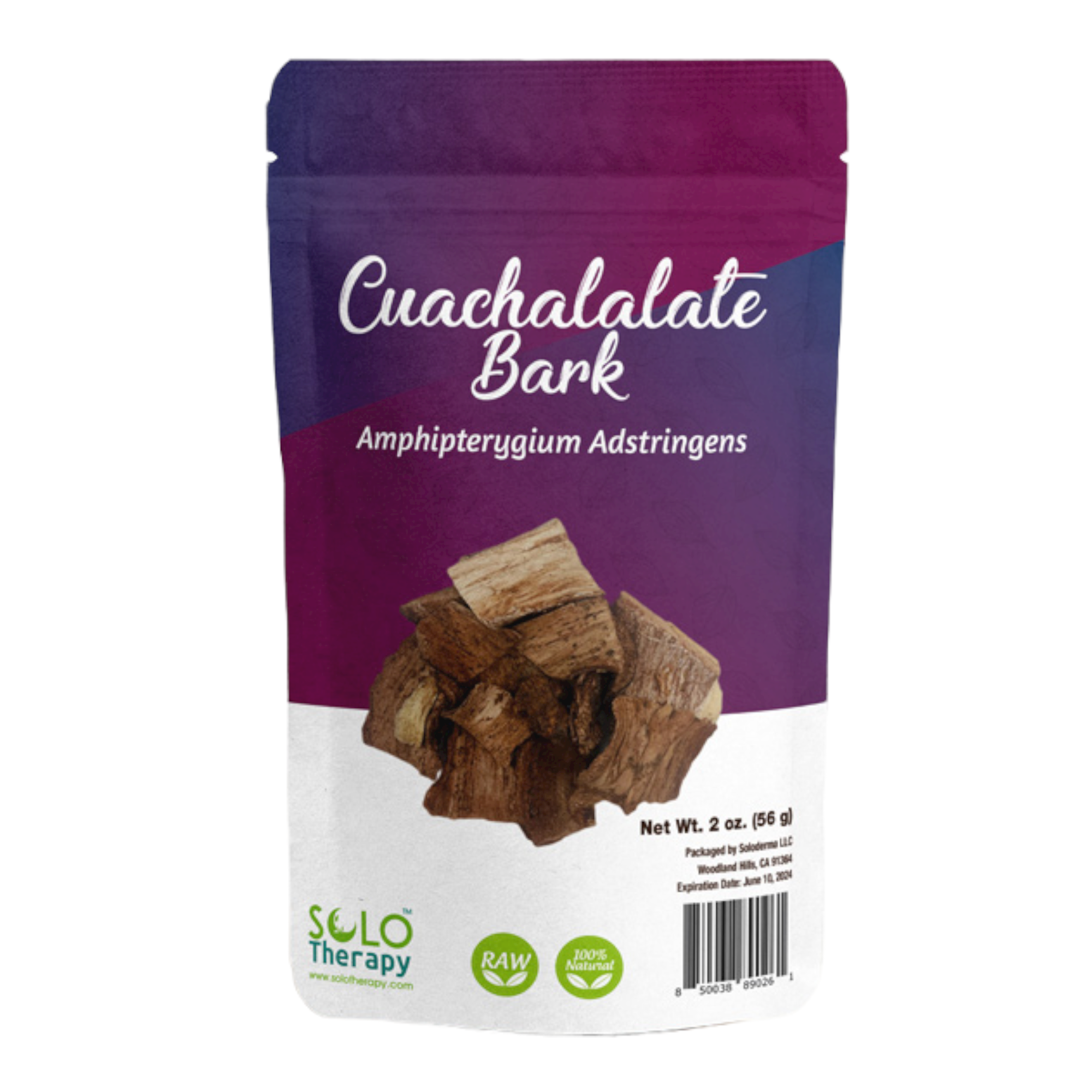 Cuachalalate Mexican Healing Bark Tea Packaging