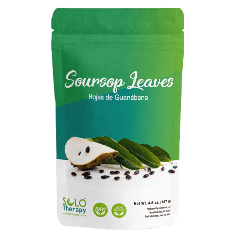 Hoja de Guanábana Soursop Leaf Tea Packaging