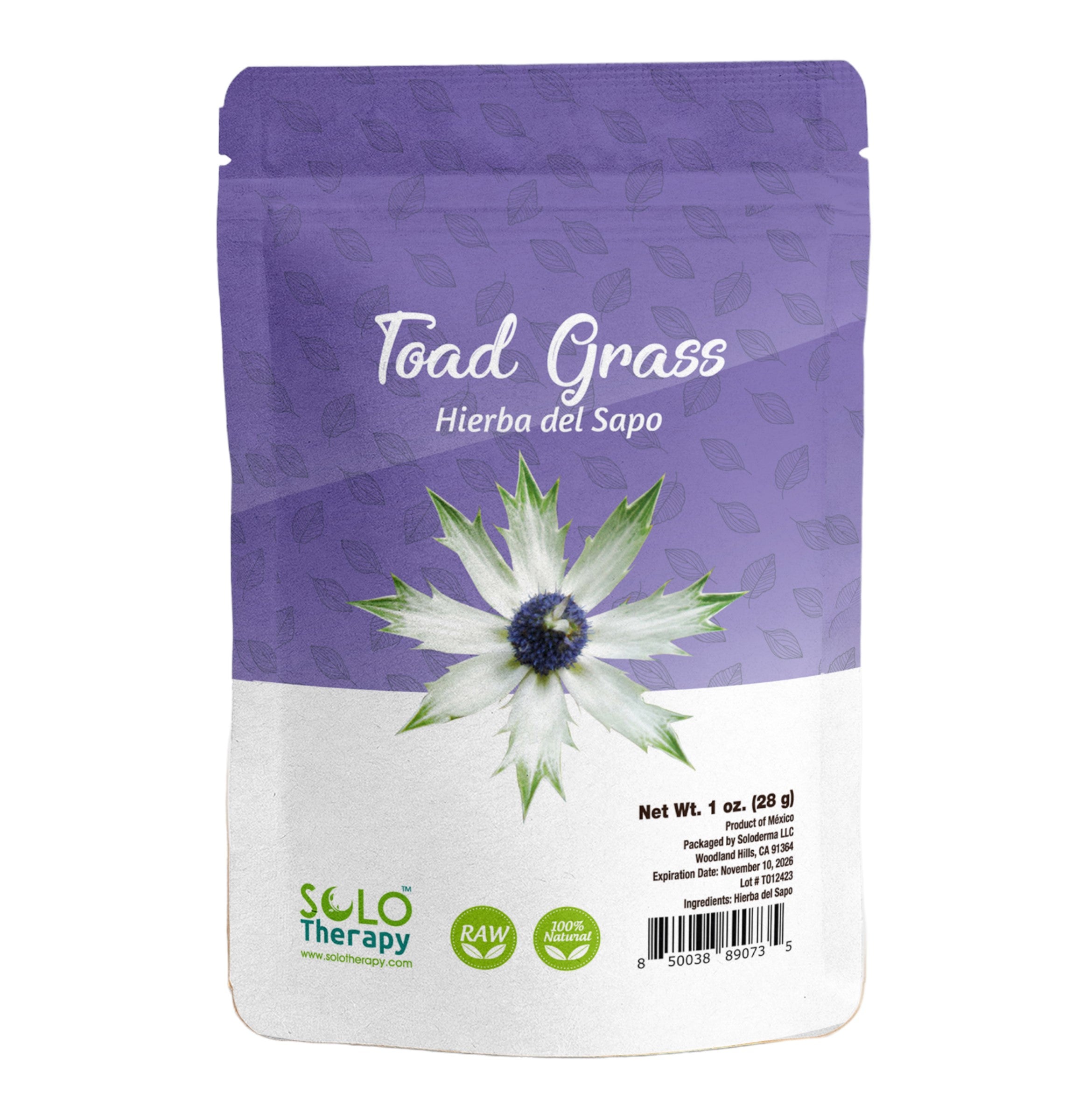 Hierba del Sapo Mexican Thistle Tea Packaging