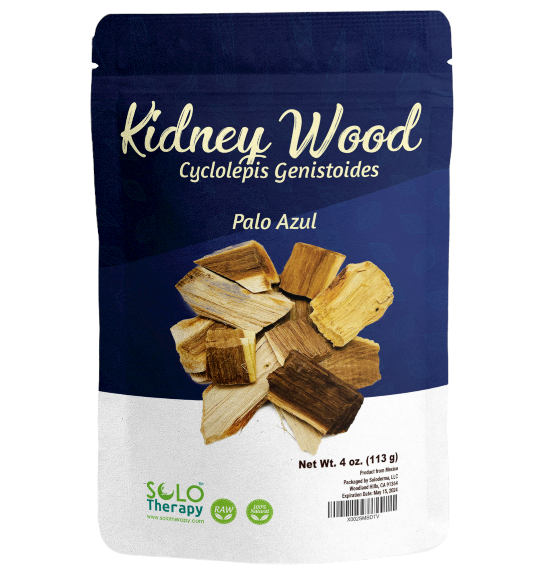 Palo Azul Kidney Wood Tea Packaging